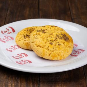 Broa com verde
