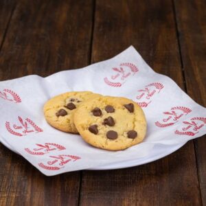 Cookie Branco com gotas de Chocolate