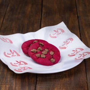 Cookie Velvet com gotas de chocolate