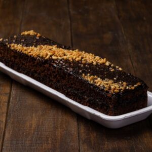 bolo fatia brownie