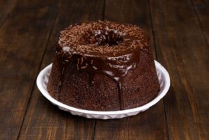 bolo redondo brigadeiro