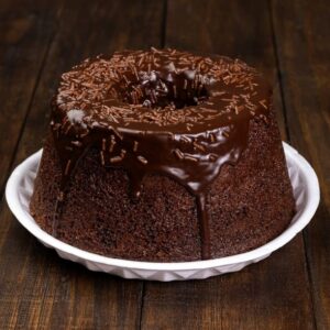 bolo redondo brigadeiro